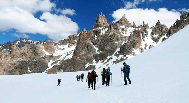 Trekking to Mount Catedral Ridge